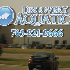 Our door sign, now you can find us.