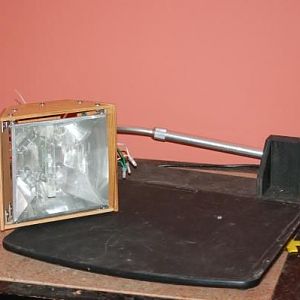 70w hqi with table top stand for aquapod and light pole