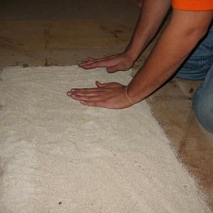 packing sand