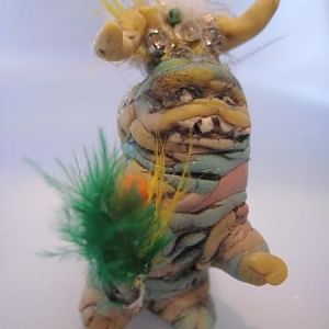 This is another one of my 'Ontaska' creations called the "Caterpillar Bride".  My art name