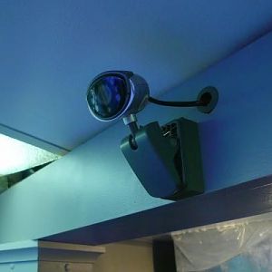 Eye in the sky. Monitor the sump from TV upstairs